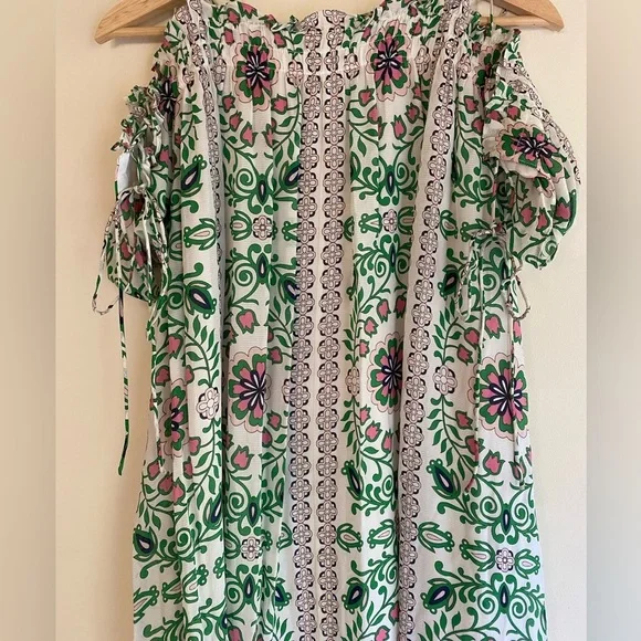 Tory Burch Floral Dress Runway Runway Midi Celeb Garden Party Asilomar Small - Picture 6 of 7